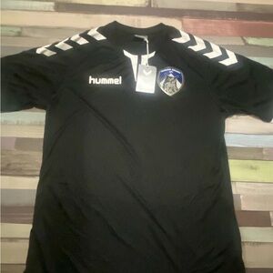 Hummel Black and White Athletic Jersey
